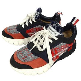 Thom Browne Tweed-Sneaker mit Tartan-Karo für Damen