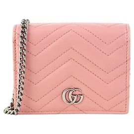Gucci Portafoglio a catena GG Marmont Matelassé Crossbody