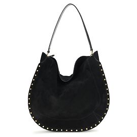 Isabel Marant Bolso de hombro Bos Taurus en piel de becerro negra