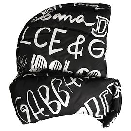 Dolce & Gabbana Chapéu Capello wrap total com estampado de logo preto