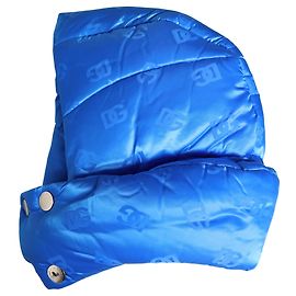 Dolce & Gabbana Chapéu Capello Hat envolvente azul com logo estampado para homem