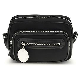 Stella Mc Cartney Bolsa de ombro em poliamida preta