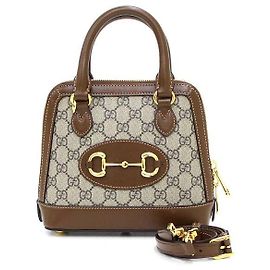 Gucci Borsa Mini Top Handle Horsebit, Borsa Tote e Borsa a Tracolla Crossbody