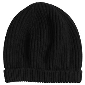Dolce & Gabbana Men Black Wool Knitted Winter Beanie Capello One Hat