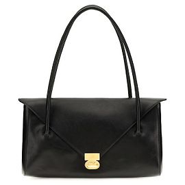 Marni Bolso de hombro Bos Taurus en piel de becerro negra
