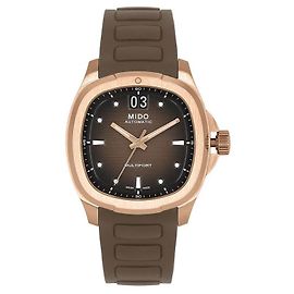 Autre Marque Watch Multiport TV Big Date Men's Rubber Watch