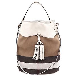 Burberry Bolso Tote y Bolso de Hombro Ashby Canvas