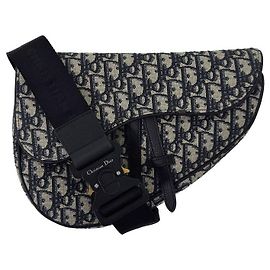 Dior Oblique Jacquard Saddle Bag Messenger Crossbody