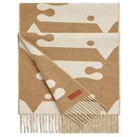 Sciarpa Hermès in cashmere color camel