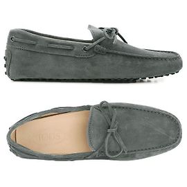 Tod's Nuove scarpe da guida Gommini in camoscio Grigio scuro