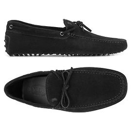 Tod's Nuove scarpe da guida Gommini in camoscio Nero