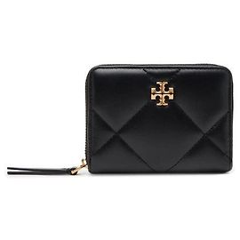 Tory Burch Portacarte piccolo Kira Diamond Quilted Nero