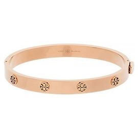 Tory Burch Bracelete Miller Hinge Stud Rose Gold