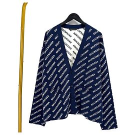 Balenciaga Mini Logo All Over Cardigan