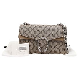 Gucci Borsa a tracolla Small Dionysus GG Supreme Sand