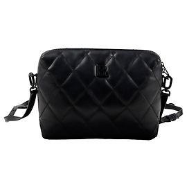 Balenciaga Picca borsa a tracolla camera matelassé in pelle Nera