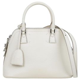 Maison Martin Margiela Mini Bolso de Hombro Blanco