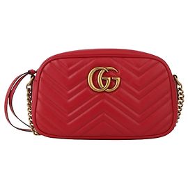 Gucci Borsa a tracolla Small GG Marmont Matelassé
