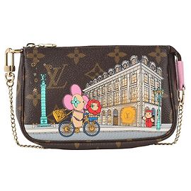 Louis Vuitton Vivienne Holiday Mini Pochette Accessoires Clutch