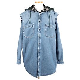 Balenciaga Camicia in denim a doppio strato