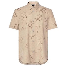 Louis Vuitton Camisa de manga curta monograma