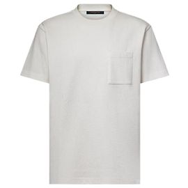 Louis Vuitton T-shirt em piqué com monograma
T-shirt para homem com gola redonda e manga curta