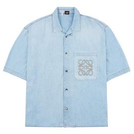 Loewe Camisa de ganga de manga curta