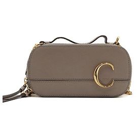 Chloé Mini bolso Vanity con cadena dorada de hombro y crossbody