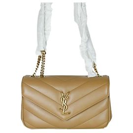 Autre Marque Bolso de hombro Loulou de piel acolchada con cadena