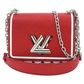 Louis Vuitton Epi Twist PM en cuir rouge