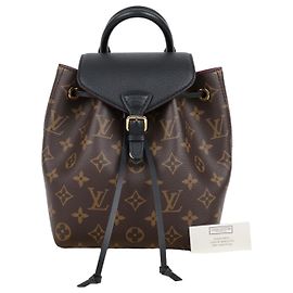 Zaino Louis Vuitton BB Marrone in Tela Rivestita