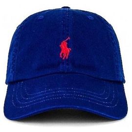 Ralph Lauren Chino-Kappe mit Pony-Logo-Stickerei