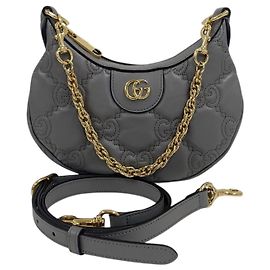 Gucci Mini borsa a tracolla hobo a mezzaluna matelassé