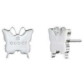 Gucci Schmetterlings-Ohrringe aus Silber