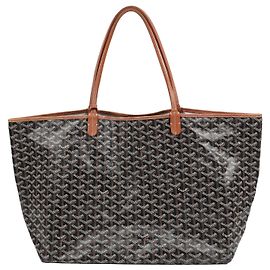 Goyard Sac à épaule St. Louis GM en cuir tanné noir