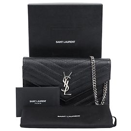 Autre Marque Borsa a catena Monogram Matelassé Black