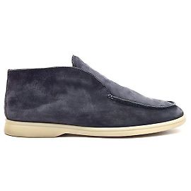 Loro Piana Stivaletti Chukka traforati in camoscio