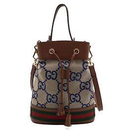 Gucci Borsa Tote a Secchiello e Borsa a Tracolla Ophidia GG Canvas