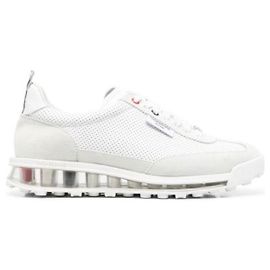 Thom Browne Tech Runner de piel de becerro con suela transparente