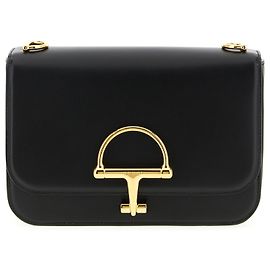Gucci Borsa a tracolla in pelle di vitello nera