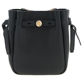 Tory Burch Borsa crossbody in pelle di vacchetta nera