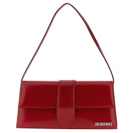 Jacquemus Red Calfskin Shoulder Bag