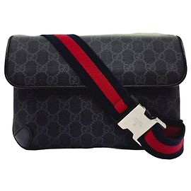 Gucci Borsello cintura Web Detail GG Small Black