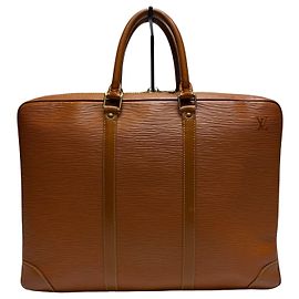 Louis Vuitton Epi Document Case Camel Unisex (Premium Briefcase)