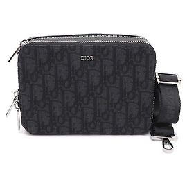Dior Oblique Jacquard Pouch Unisex Schultertasche und Crossbody-Tasche