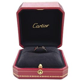 Cartier Anello classico in oro bianco