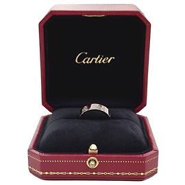 Cartier Klassischer Ring aus Weißgold