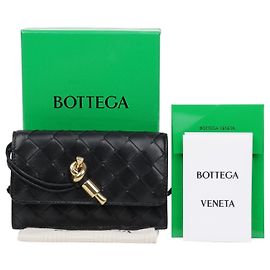 Portacarte Bottega Veneta Andiamo Marrone Pelle