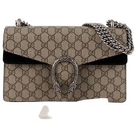 Gucci Borsa a tracolla Dionysus piccola in tela GG Supreme Nera