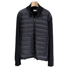 Moncler Casaco Acolchoado de Malha Black (XXL)